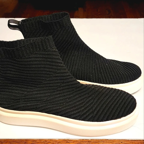 Asos Black  Pull-On Sock Sneakers  Women's Size 7 - Picture 11 of 16